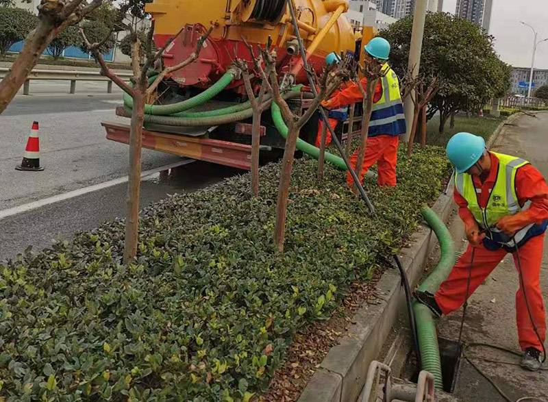 青白江市政管道清淤